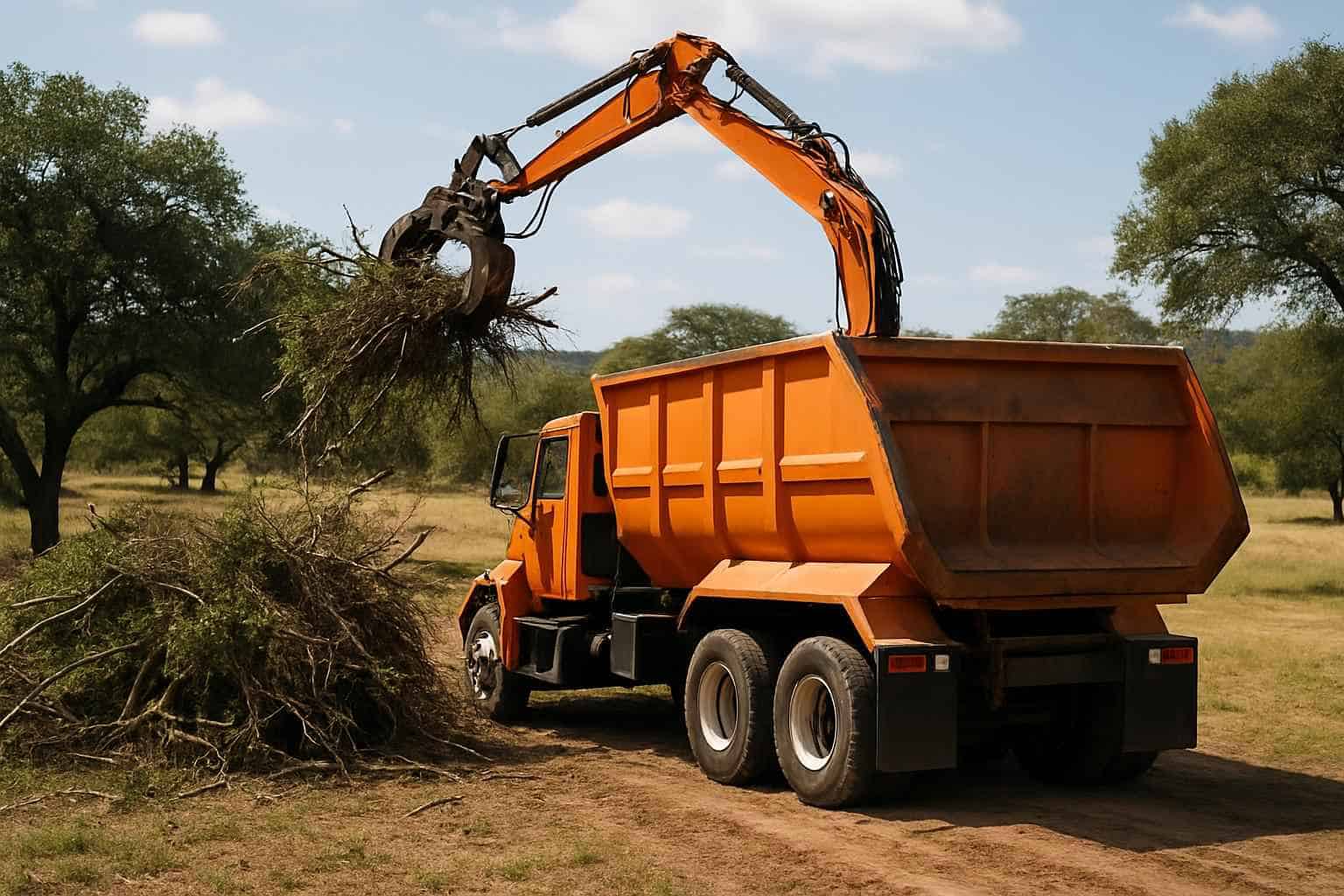 Underbrush Haul Off in Camp Verde Texas