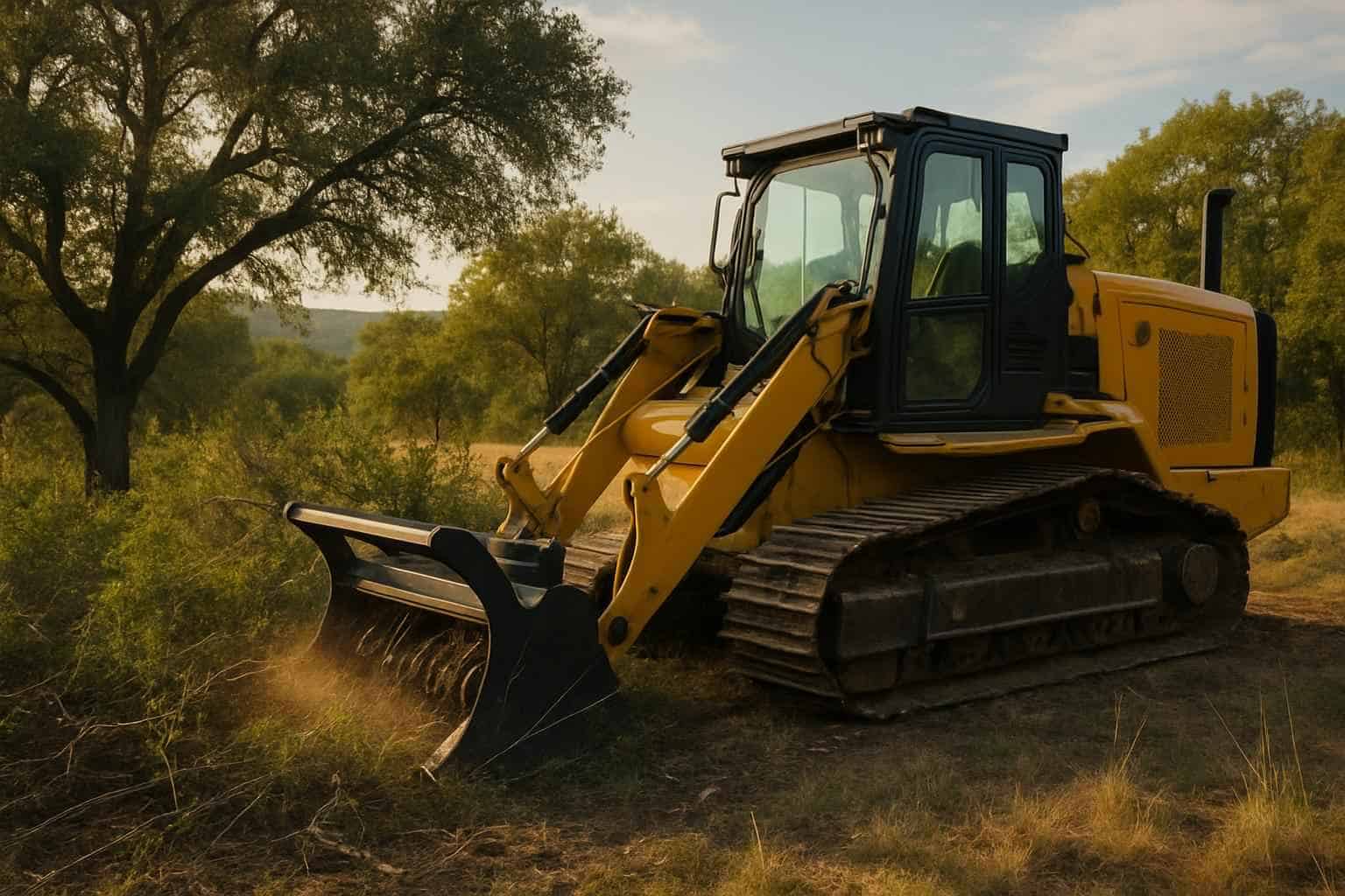 Underbrush Removal in Hunt Texas