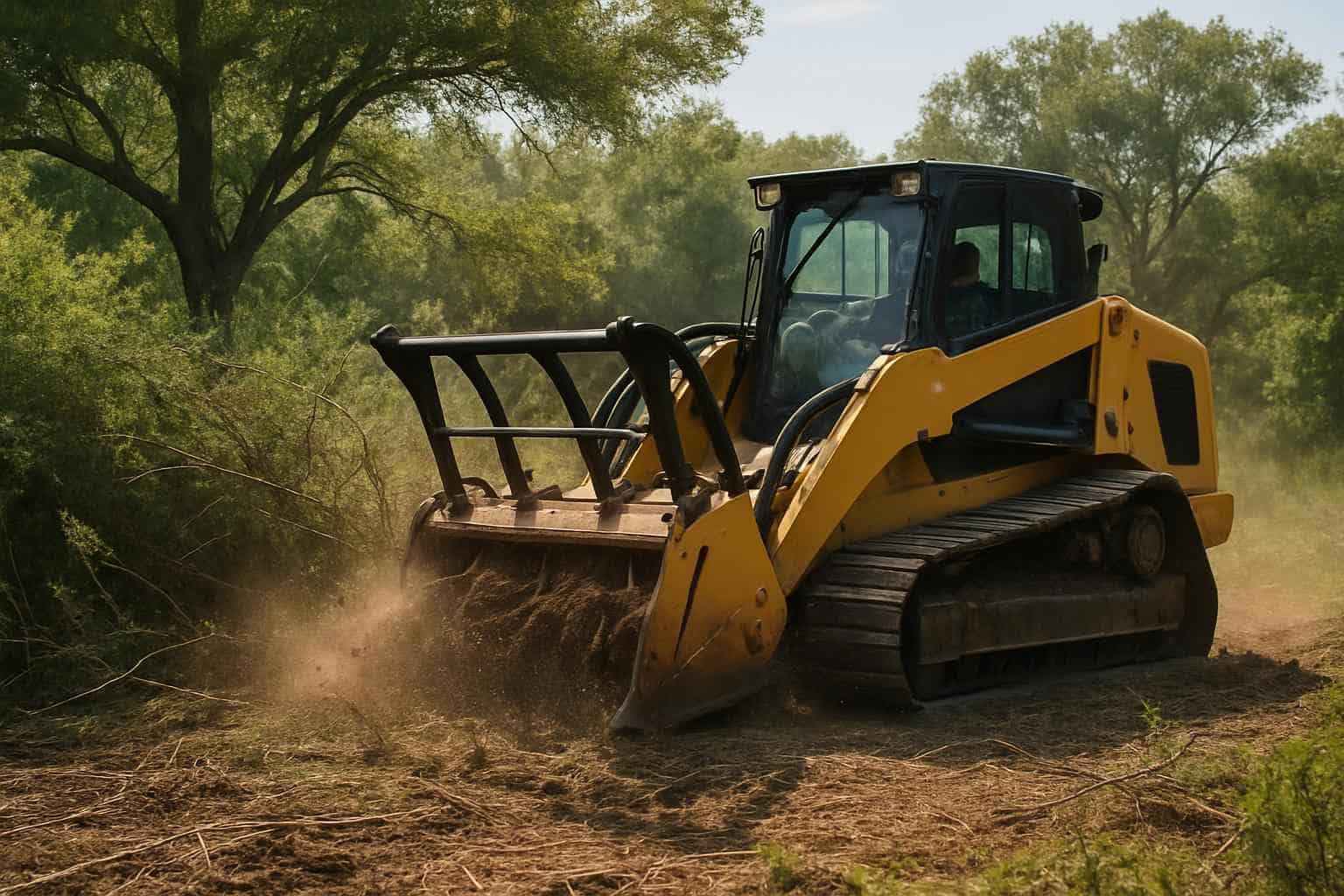 Underbrush Removal in Ingram Texas