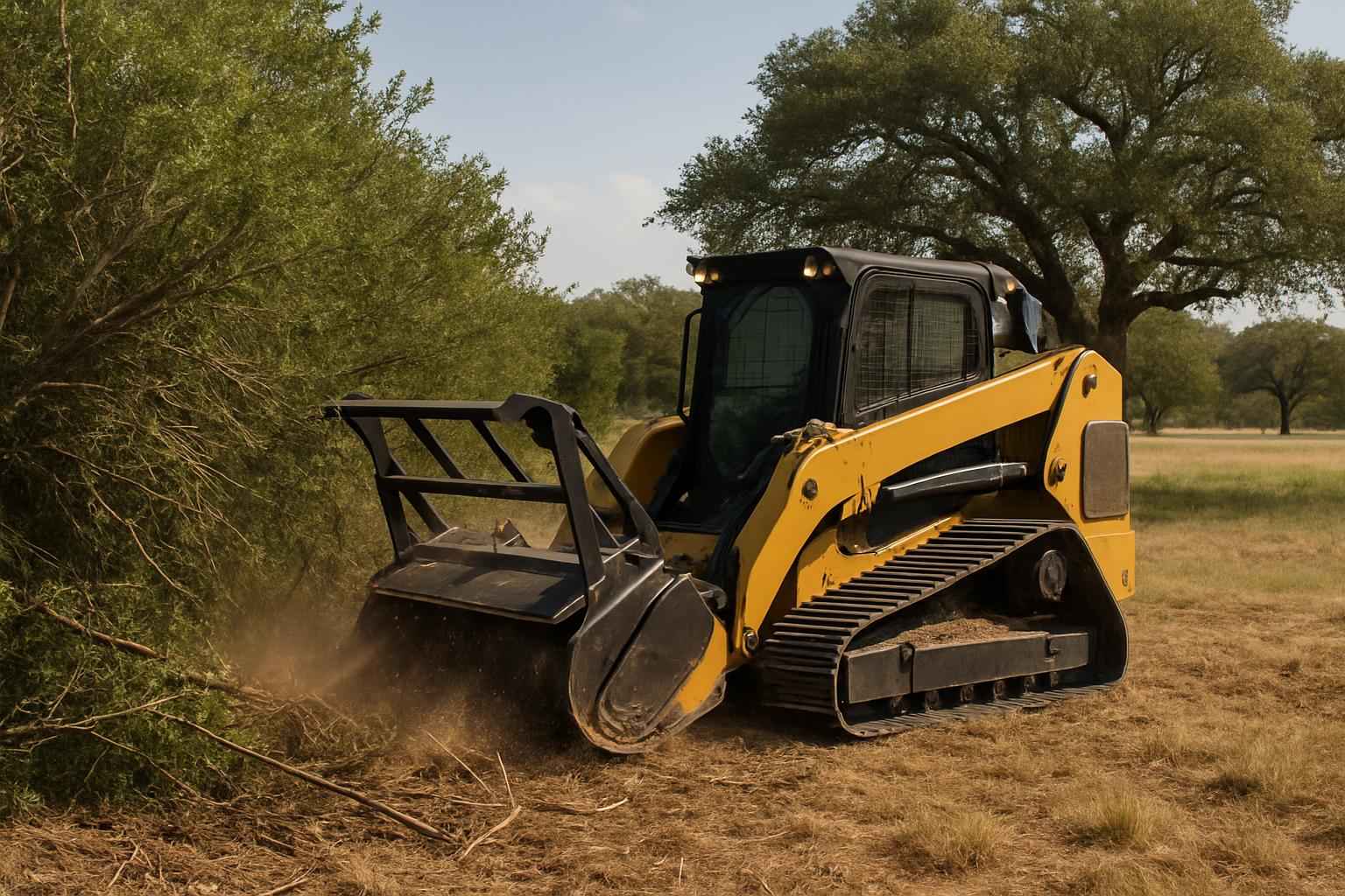 Underbrush Removal in Kendalia Texas