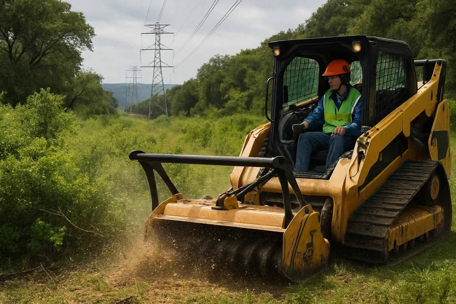 Vegetation Control ROW in Ingram Texas