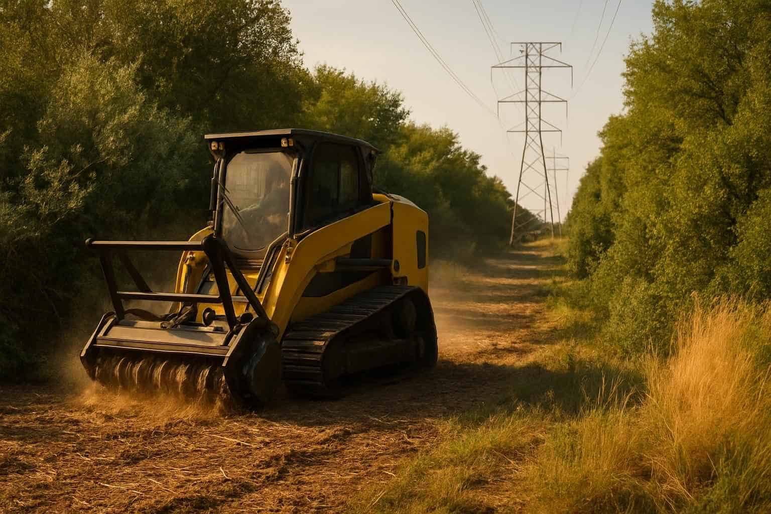Vegetation Control ROW in Johnson City Texas