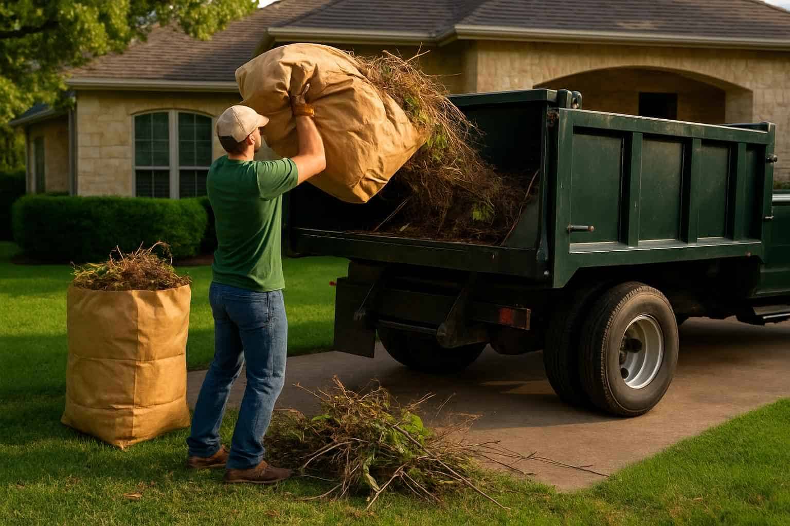 Yard Waste Removal in Camp Verde Texas