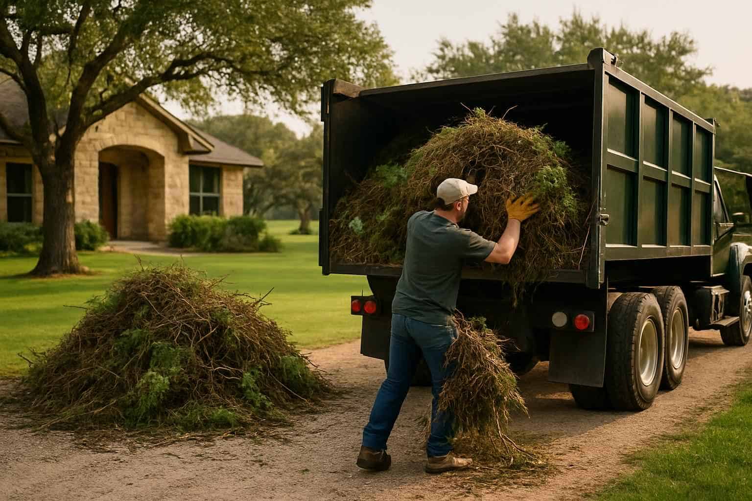 Yard Waste Removal in Kendalia Texas