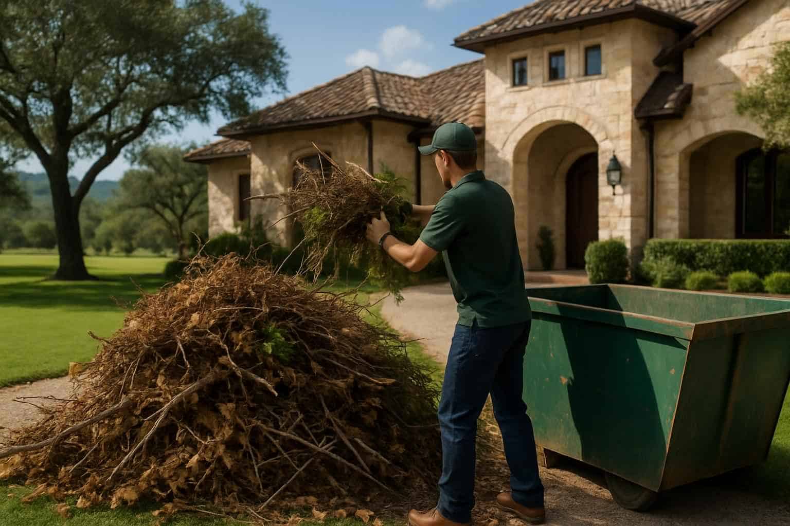 Yard Waste Removal in Mountain Home Texas