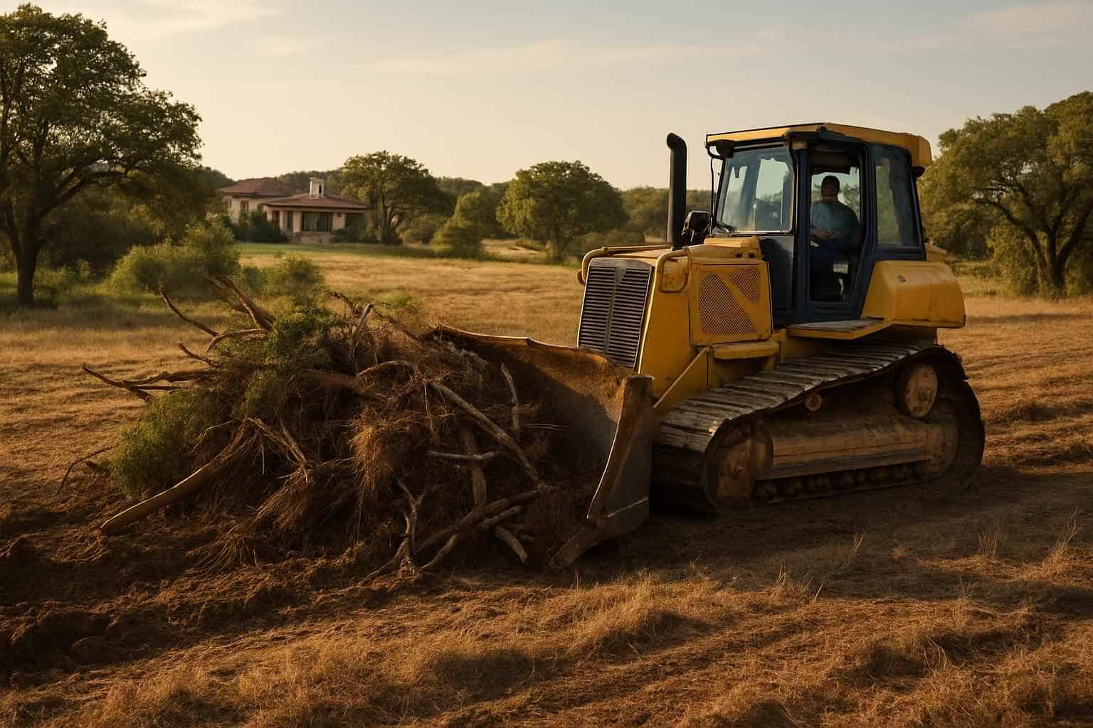 Acreage Land Clearing In Horseshoe Bay Texas
