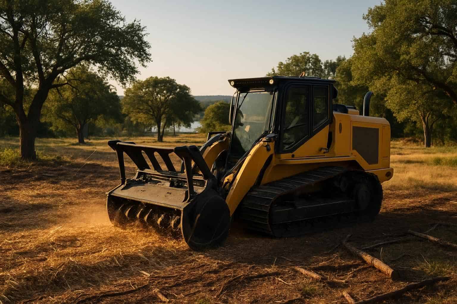 Acreage Land Clearing in Kingsland Texas