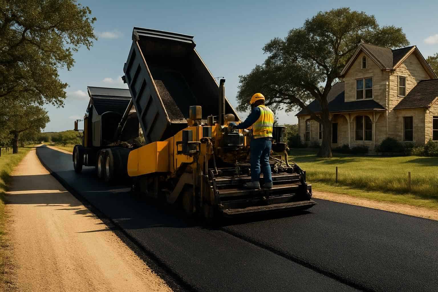 Asphalt Paving in Cypress Mill Texas
