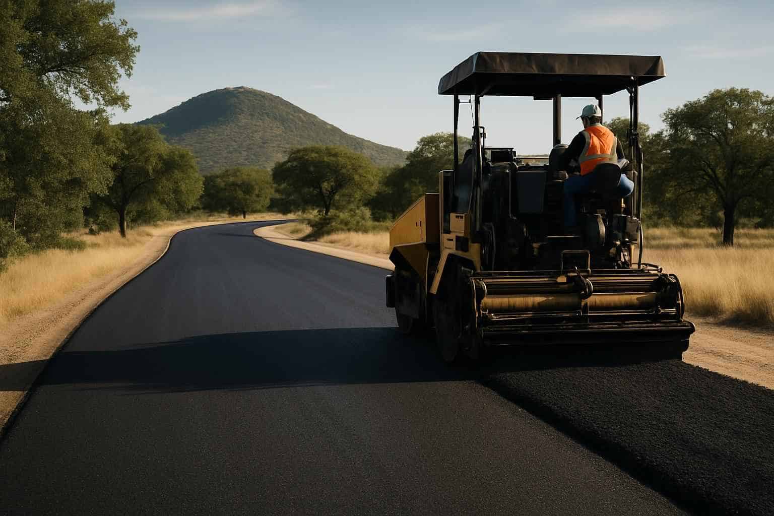 Asphalt Paving in Round Mountain Texas