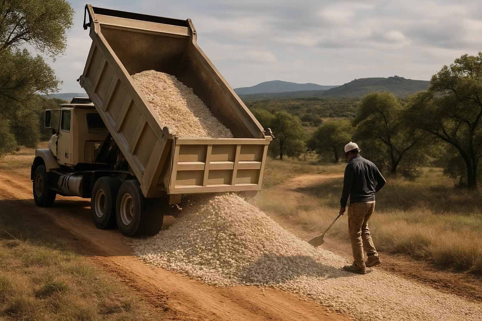 Base Delivery And Spread in Round Mountain Texas
