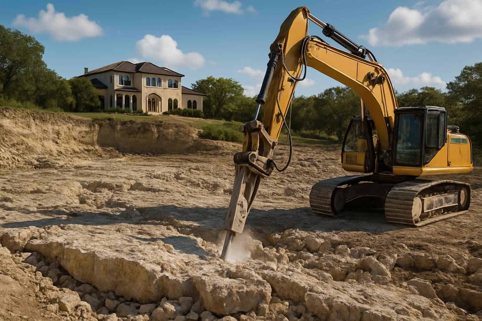 Bedrock Reduction in Boerne Texas