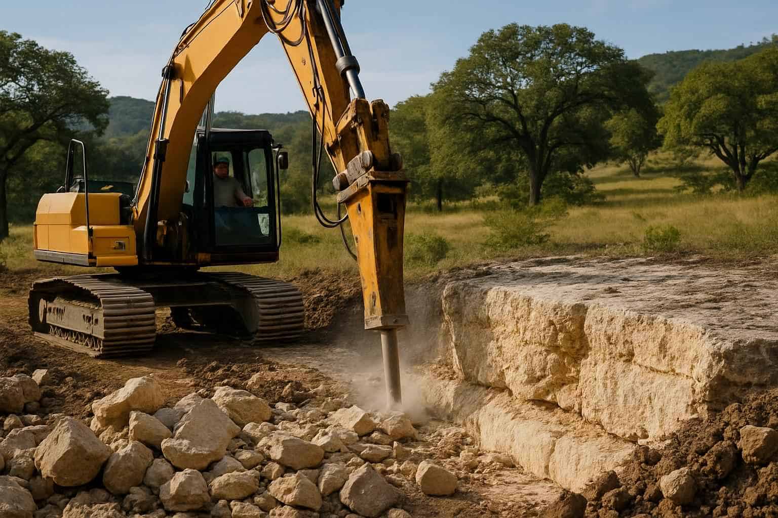 Bedrock Reduction in Hunt Texas