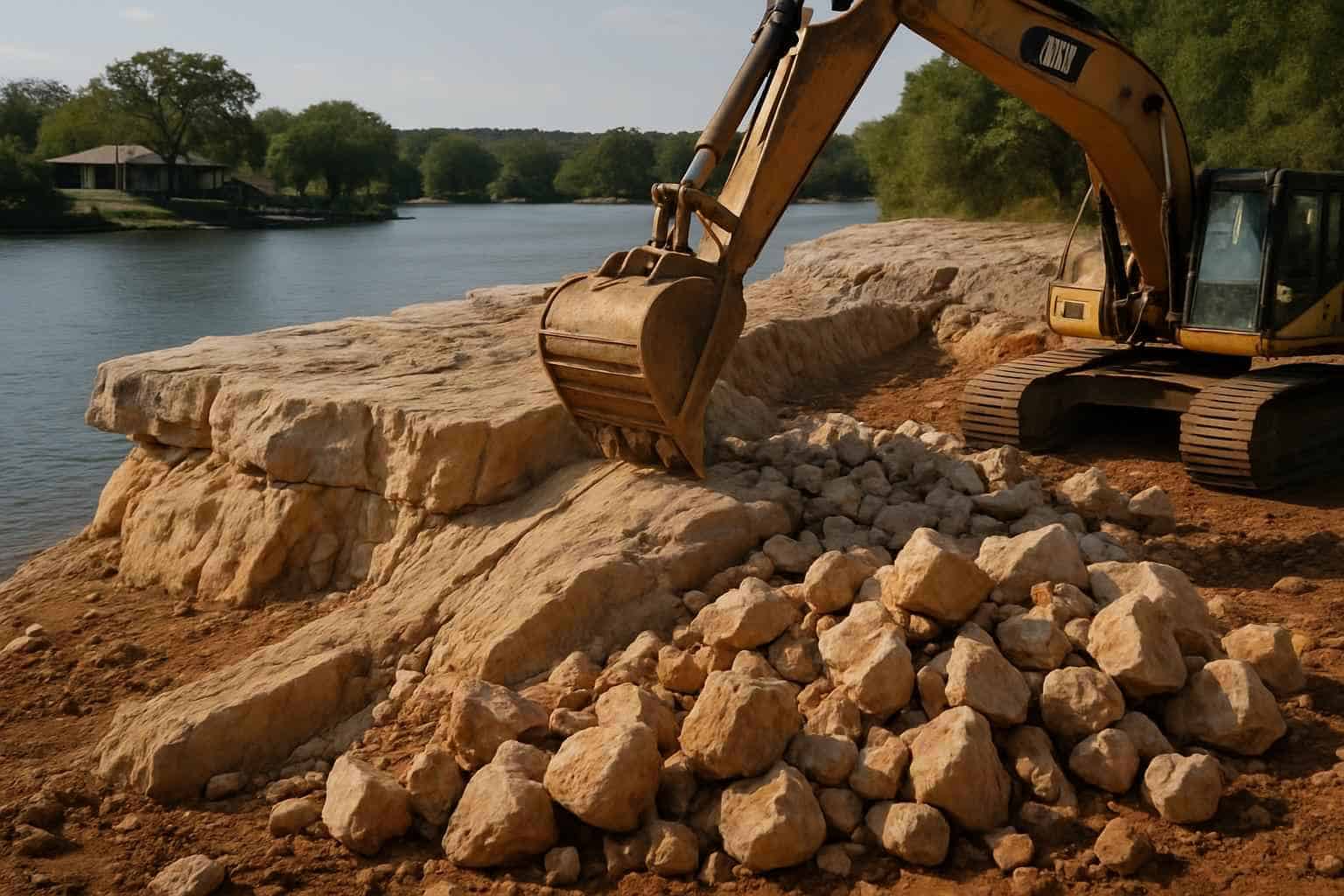 Bedrock Reduction in Kingsland Texas