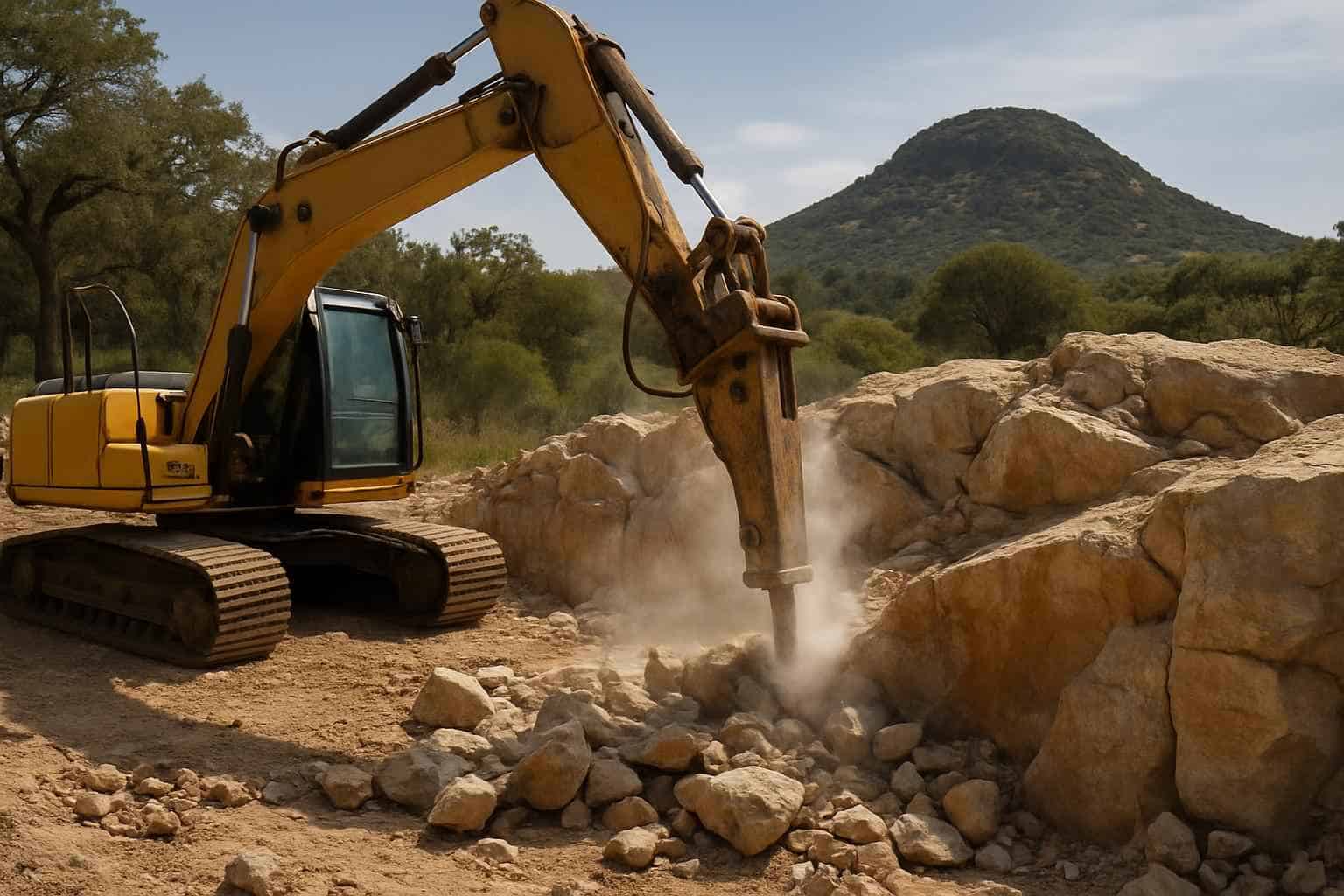 Bedrock Reduction in Round Mountain Texas