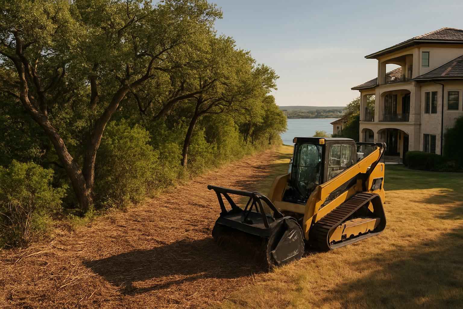 Boundary Line Clearing in Horseshoe Bay Texas