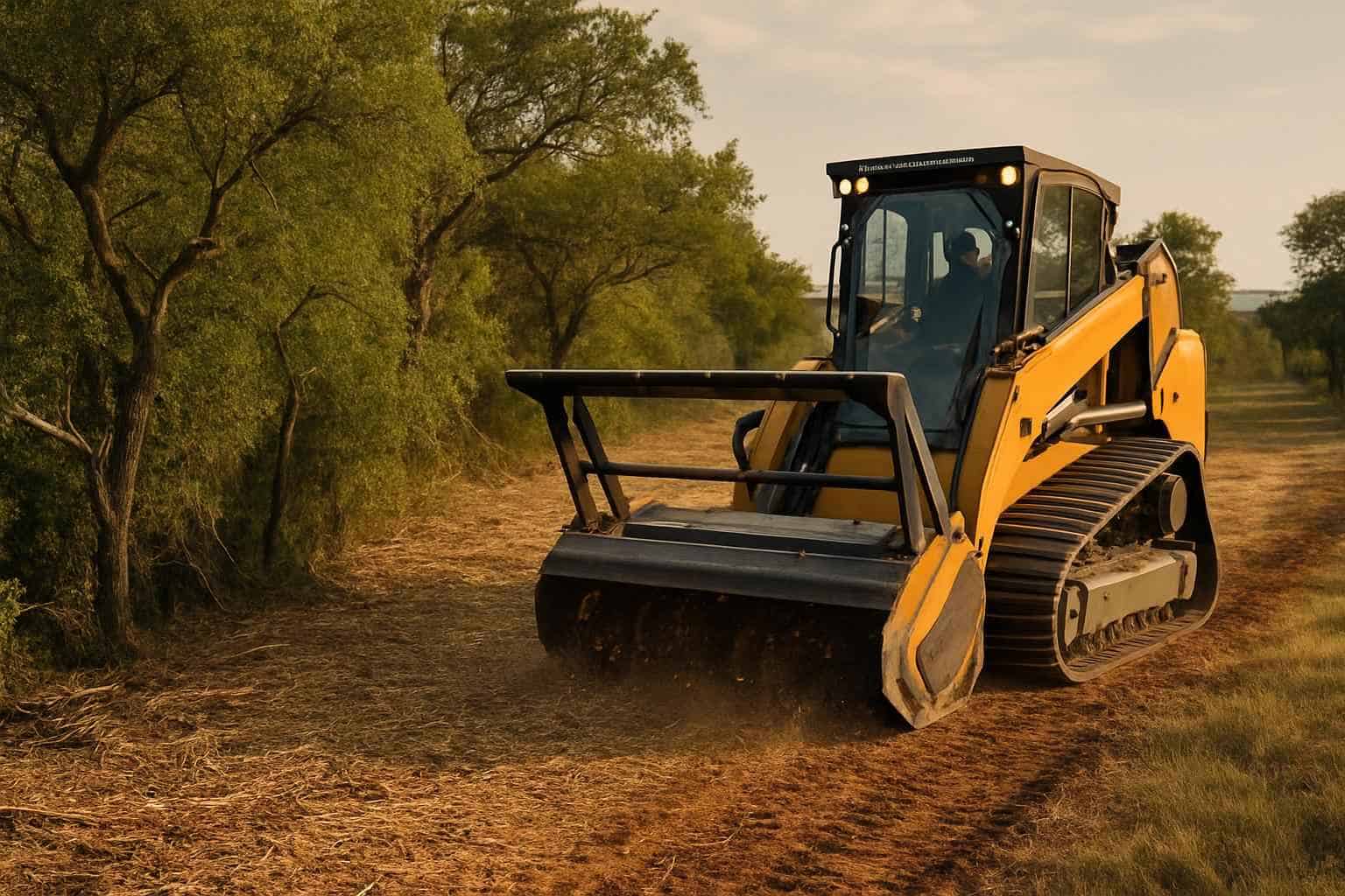 Boundary Line Clearing in Kingsland Texas