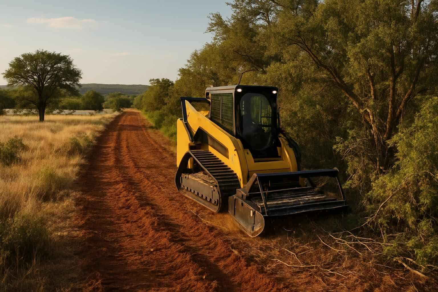 Boundary Line Clearing in Llano Texas