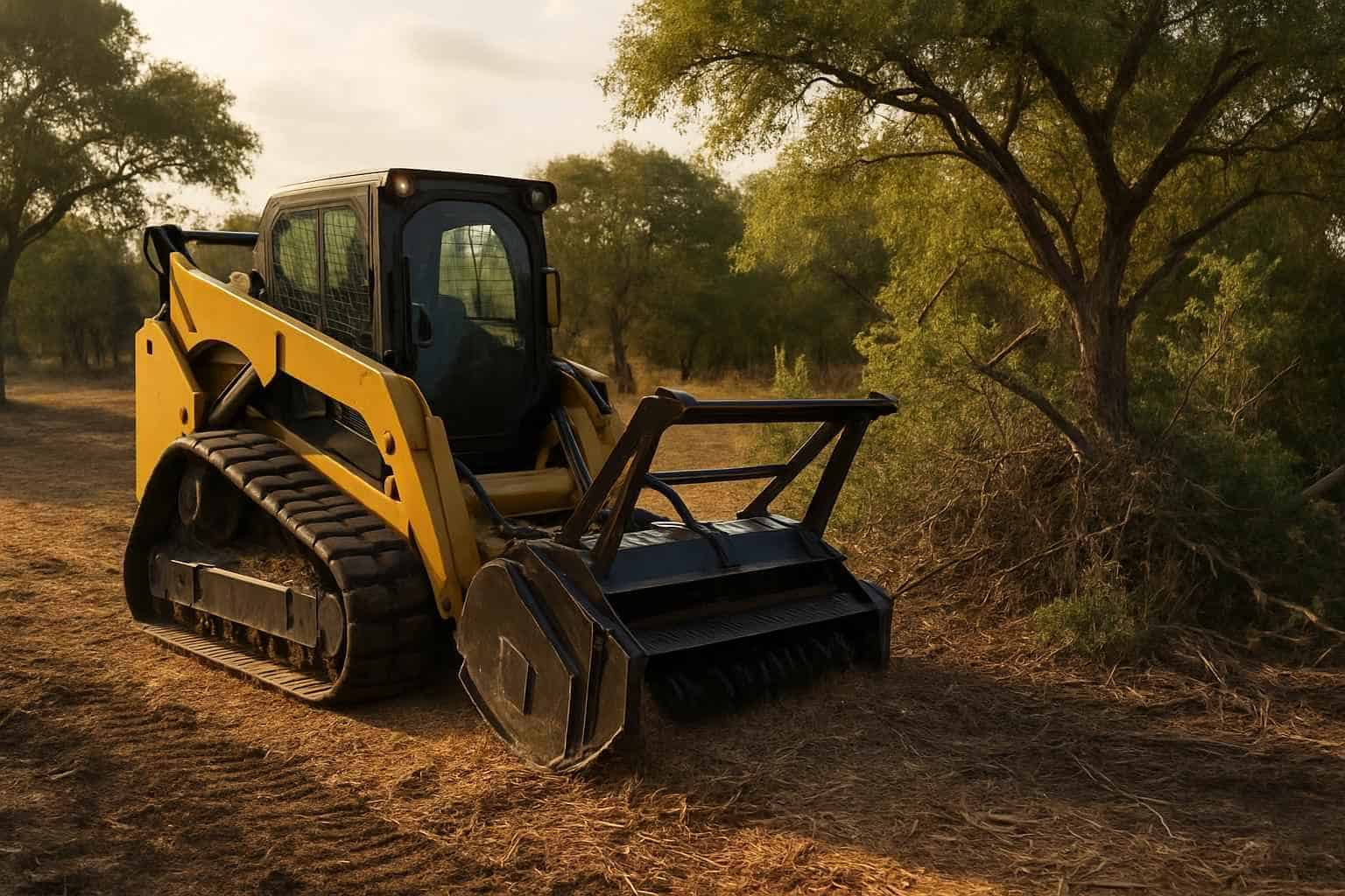 Brush and Tree Lot Clearing in Boerne Texas