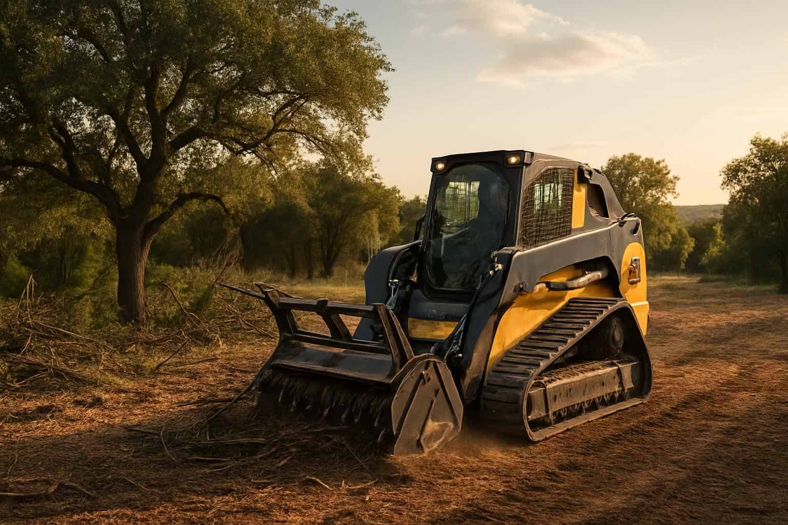 Brush and Tree Lot Clearing in Cypress Mill Texas
