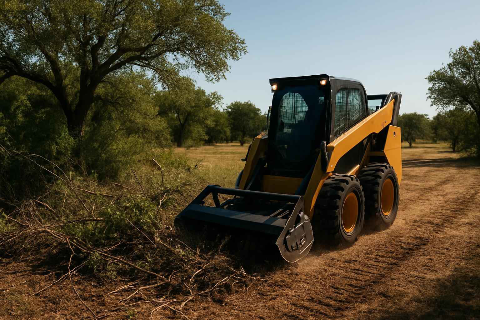 Brush and Tree Lot Clearing in Granite Shoals Texas
