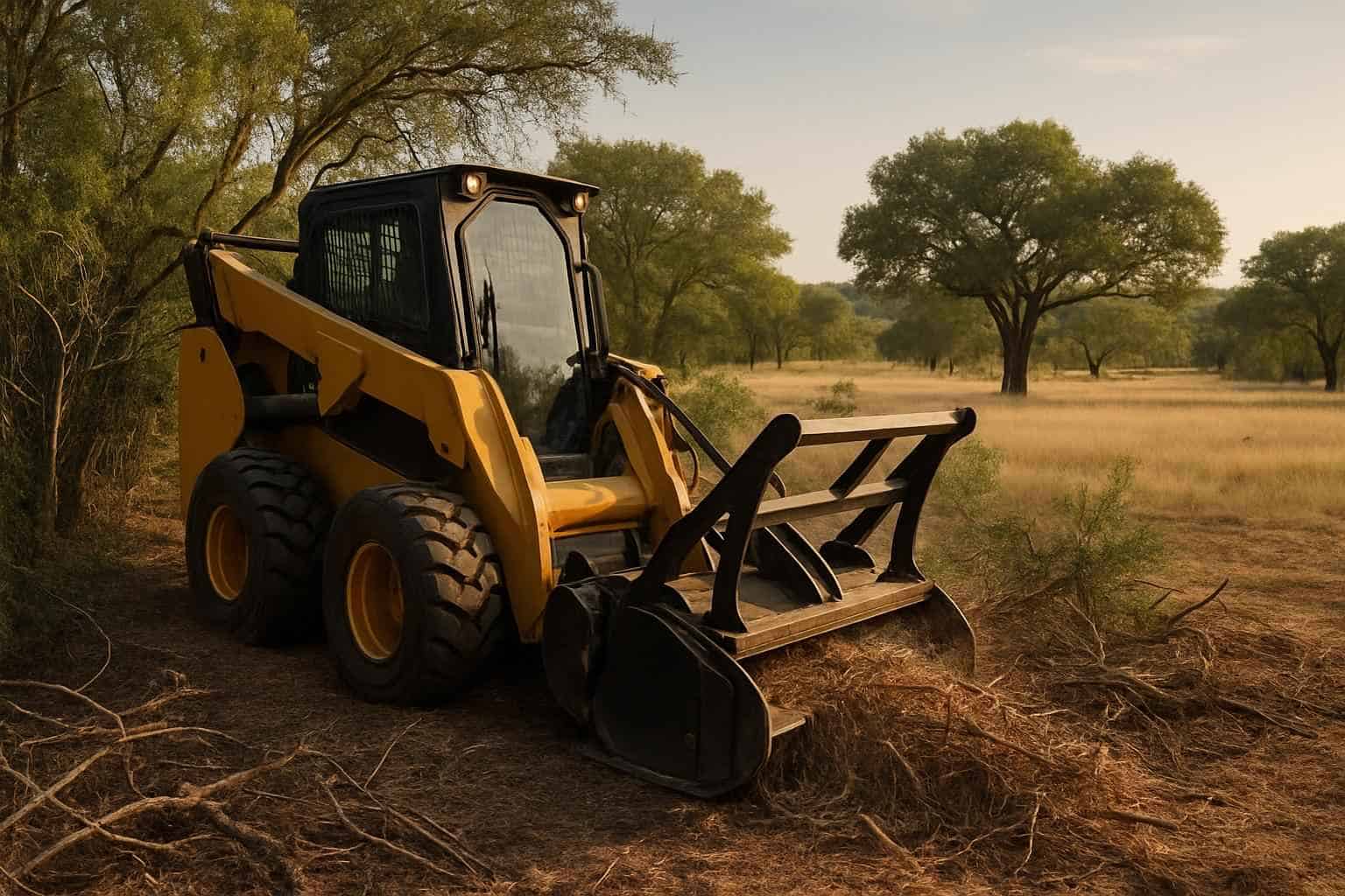 Brush and Tree Lot Clearing in Llano Texas