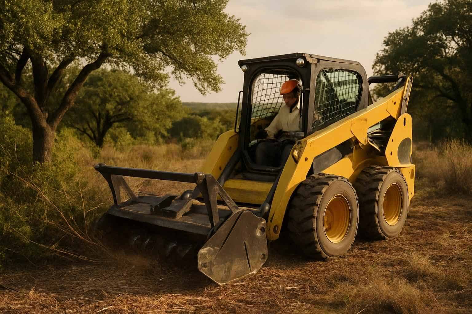 Brush Clearing in Boerne Texas