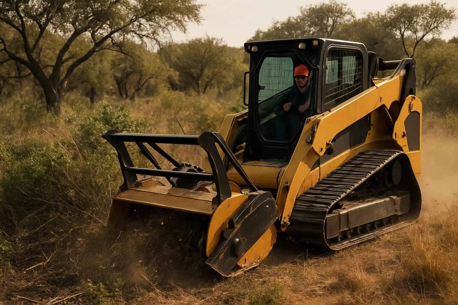 Brush Clearing in Cottonwood Shores Texas