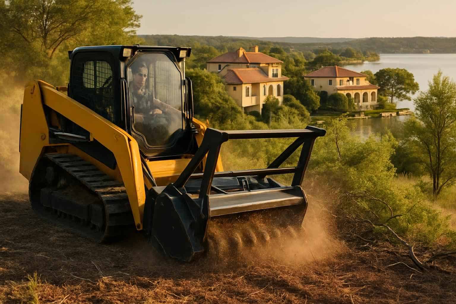 Brush Clearing In Horseshoe Bay Texas