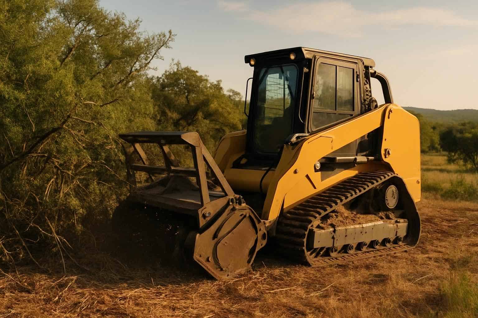 Brush Clearing in Kingsland Texas
