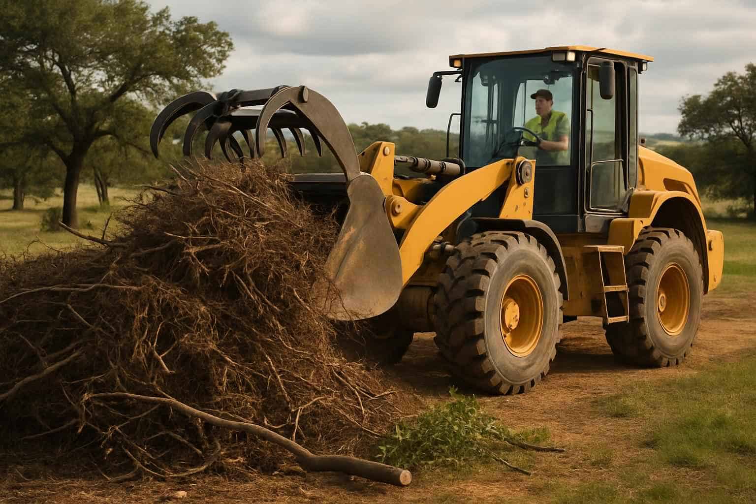 Brush Debris Removal in Llano Texas