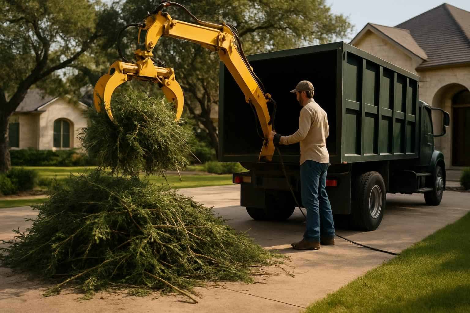 Brush Hauling and Disposal in Boerne Texas