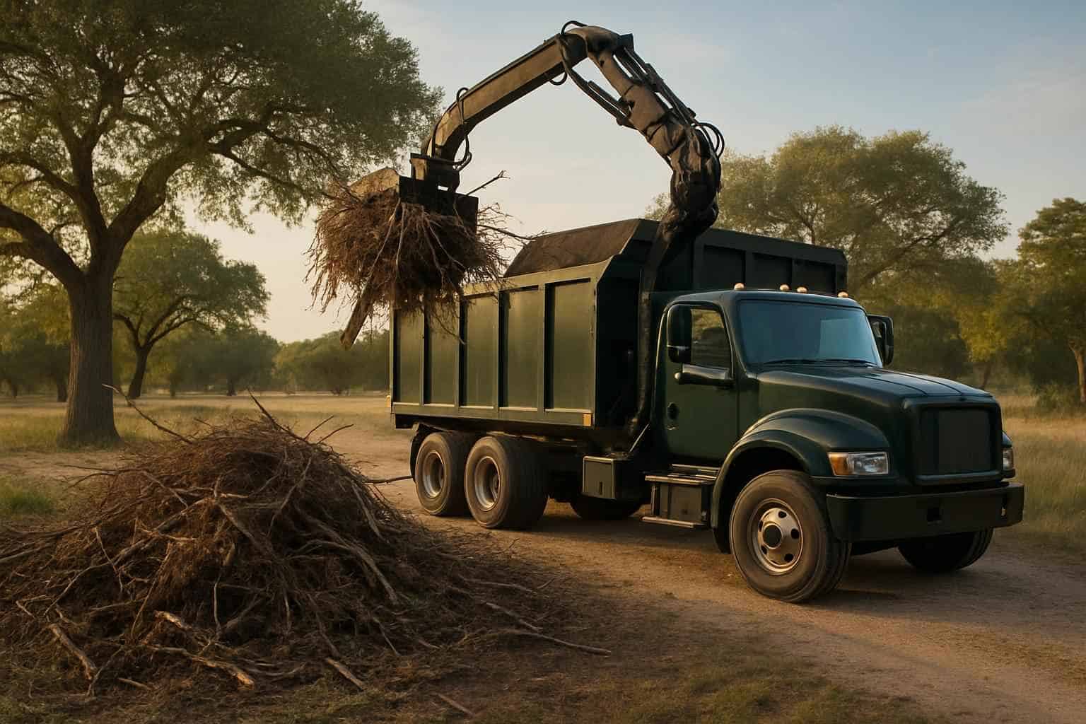 Brush Hauling and Disposal in Cypress Mill Texas