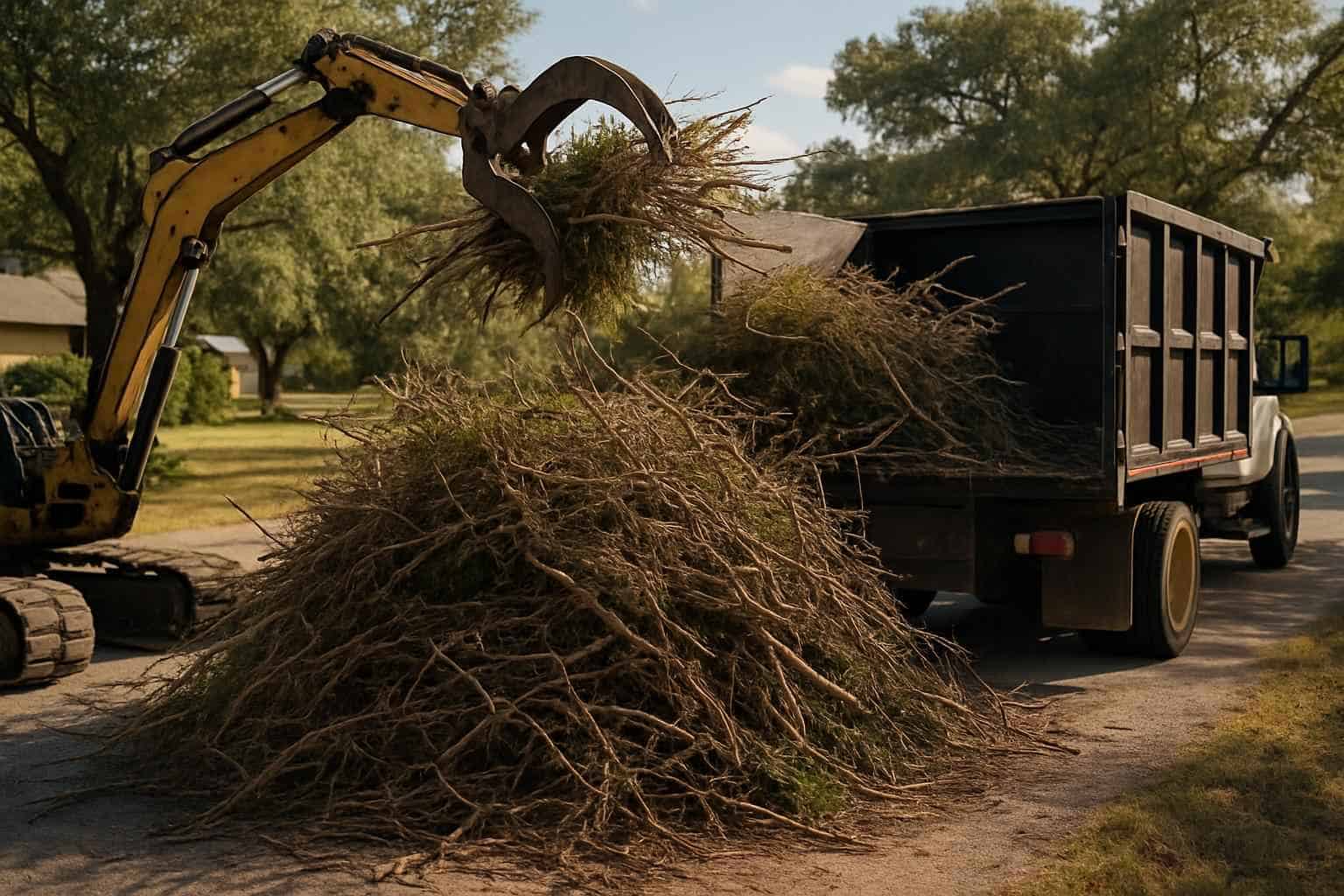 Brush Hauling and Disposal in Granite Shoals Texas