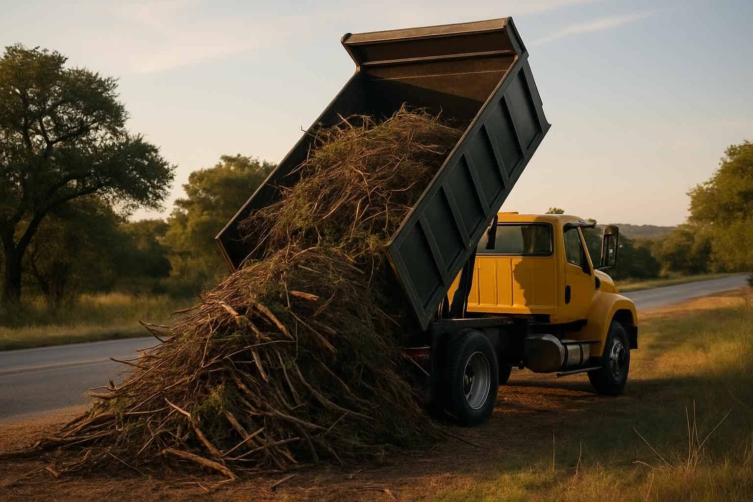 Brush Hauling and Disposal in Kingsland Texas