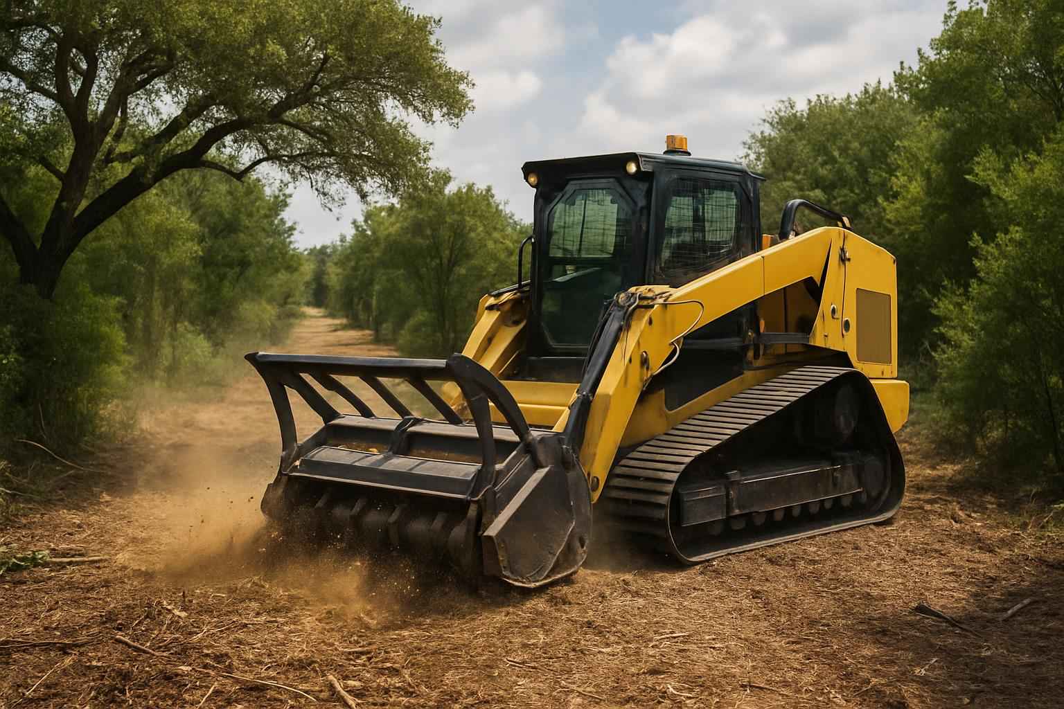 Brush ROW Clearing in Boerne Texas