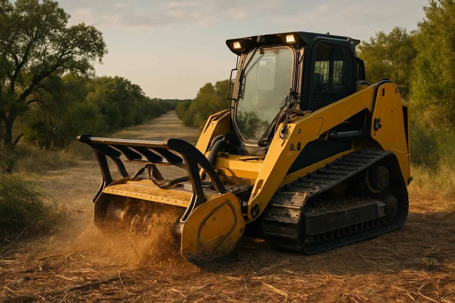 Brush ROW Clearing in Cypress Mill Texas