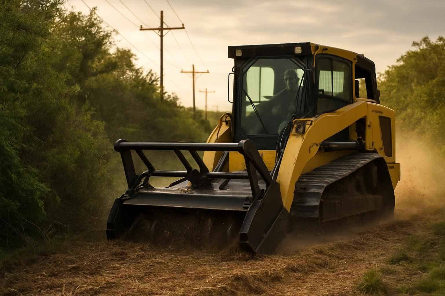 Brush ROW Clearing in Granite Shoals Texas
