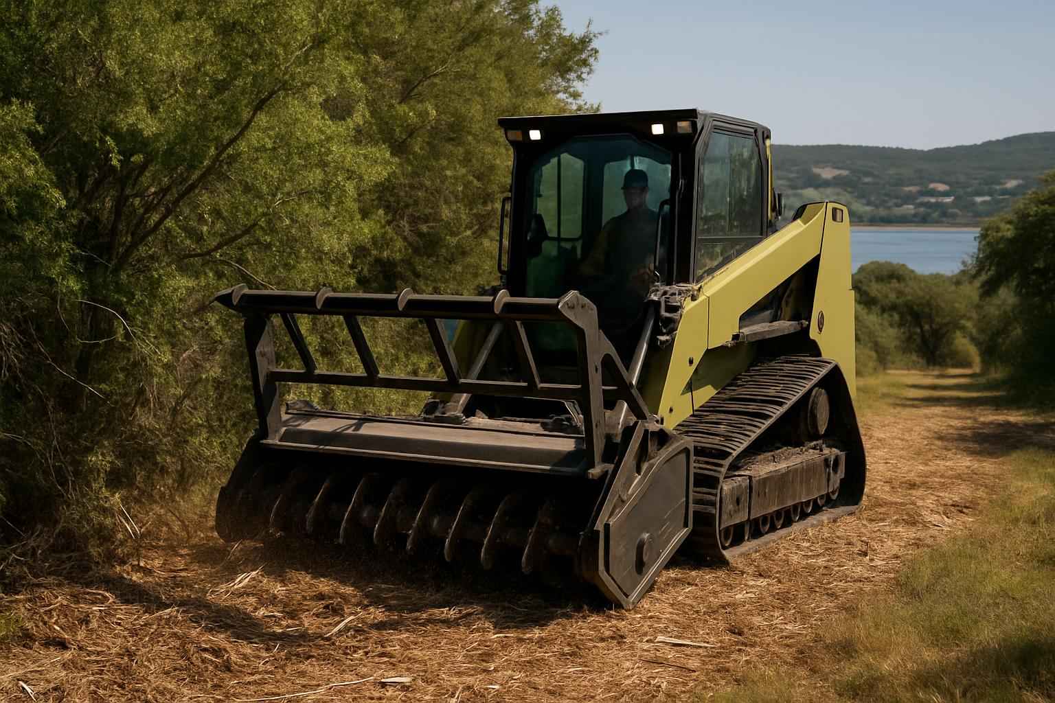 Brush ROW Clearing in Horseshoe Bay Texas