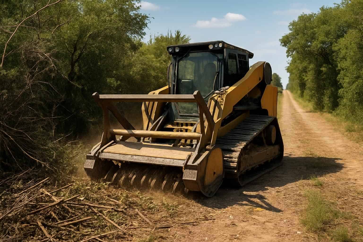 Brush ROW Clearing in Kingsland Texas
