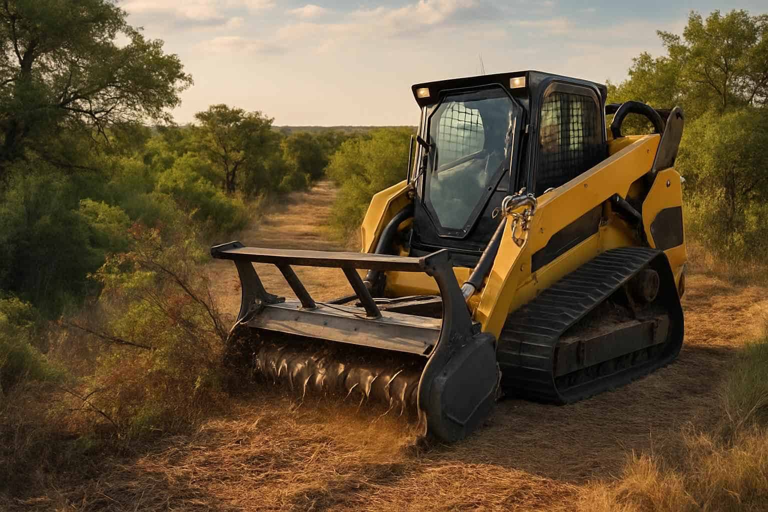 Brush ROW Clearing in Llano Texas