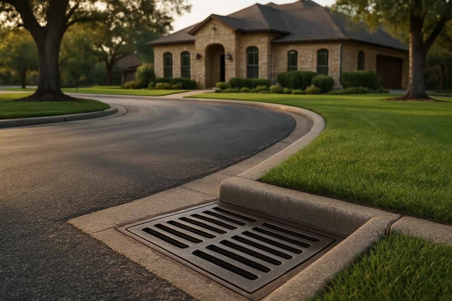Catch Basins and Surface Drains in Granite Shoals Texas