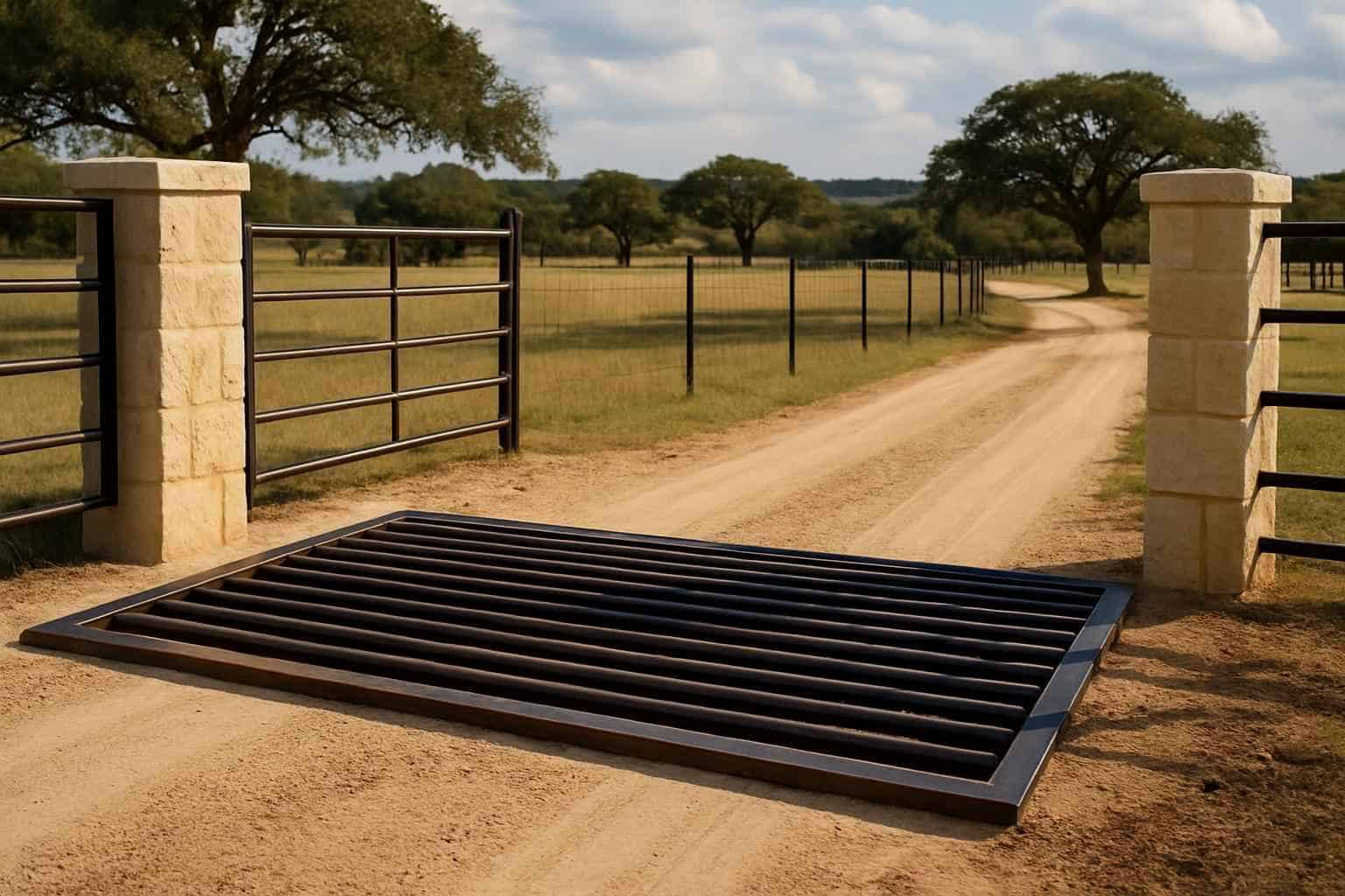 Cattle Guard Installation in Cypress Mill Texas