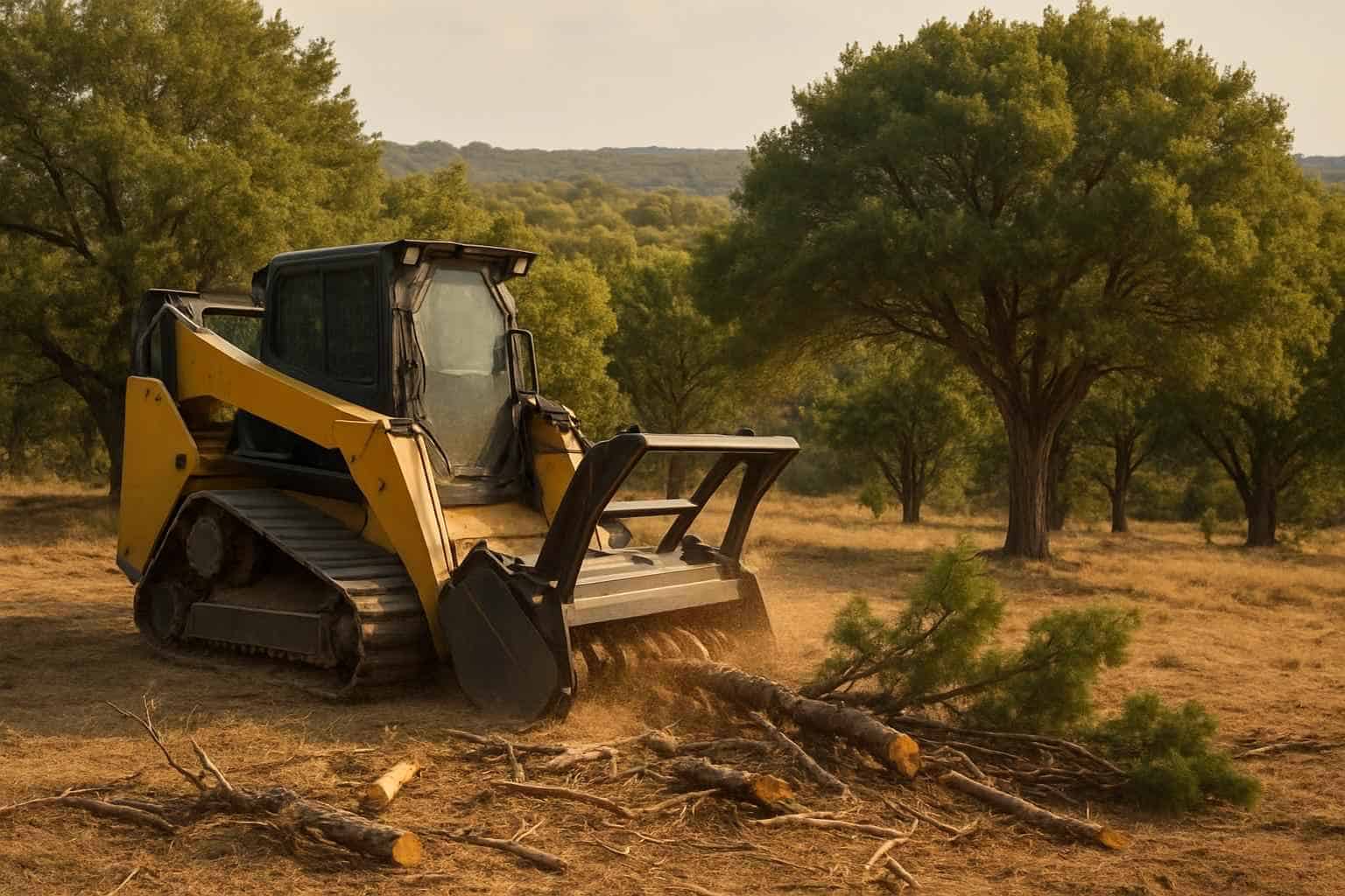 Cedar Fuel Reduction in Boerne Texas