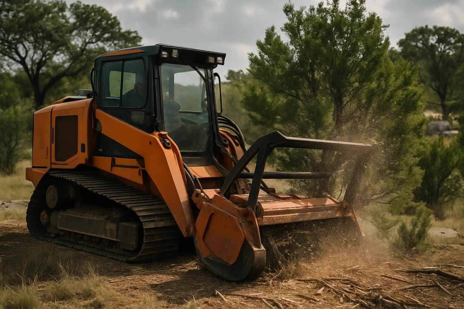 Cedar Fuel Reduction in Granite Shoals Texas