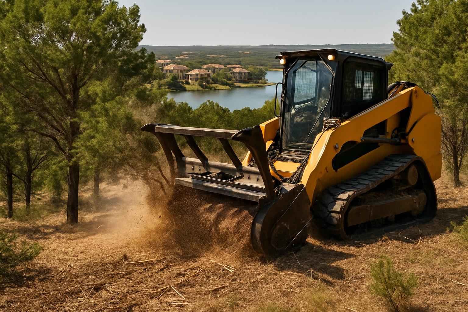 Cedar Fuel Reduction in Horseshoe Bay Texas