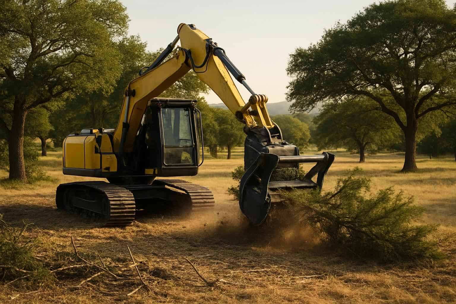 Cedar Pasture Clearing in Boerne Texas