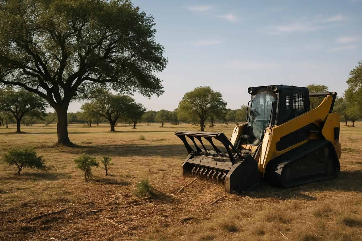 Cedar Pasture Clearing in Cypress Mill Texas