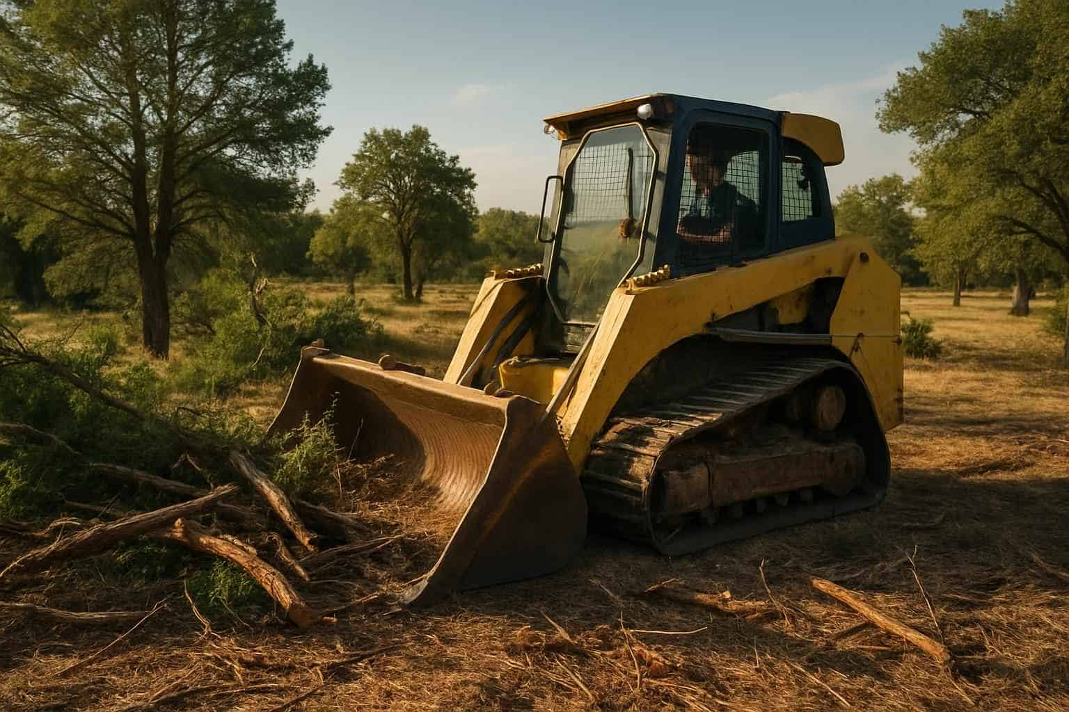 Cedar Pasture Clearing in Kingsland Texas