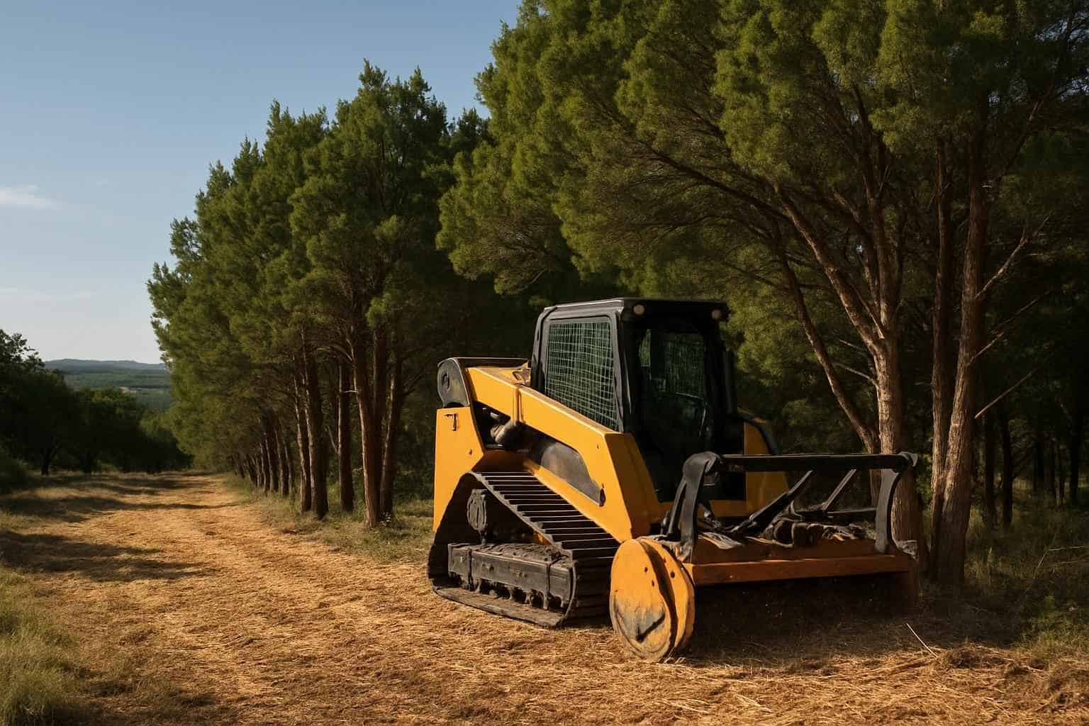 Cedar ROW Clearing in Boerne Texas
