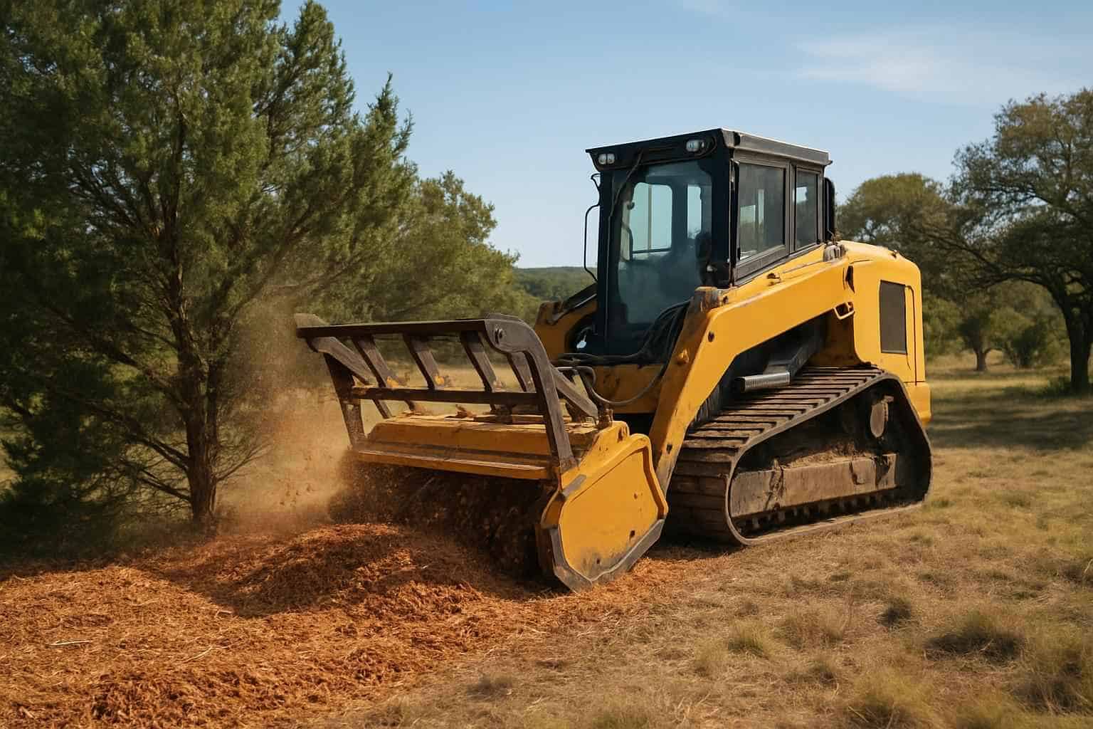 Cedar Shredding Service in Hunt Texas